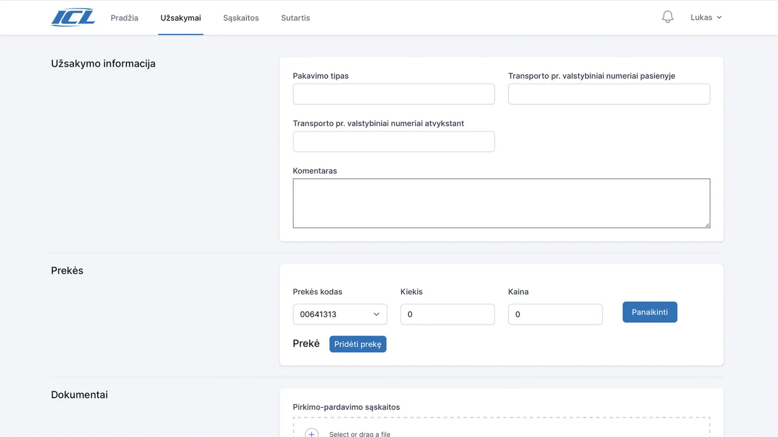 Customer Self-Service Portal for Logistics Company